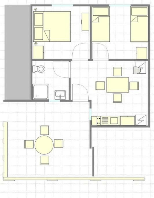 Sunny Bi-Pi Apartment Pag Town Eksteriør billede